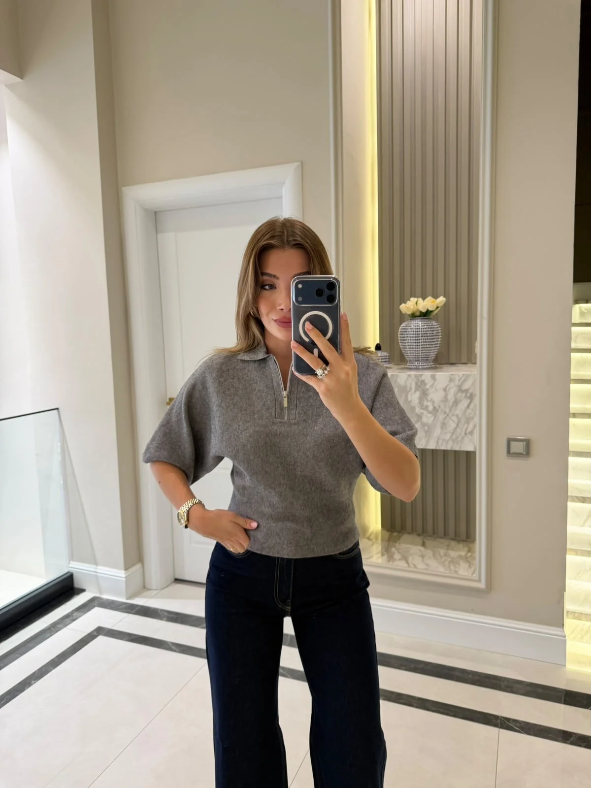 Grey