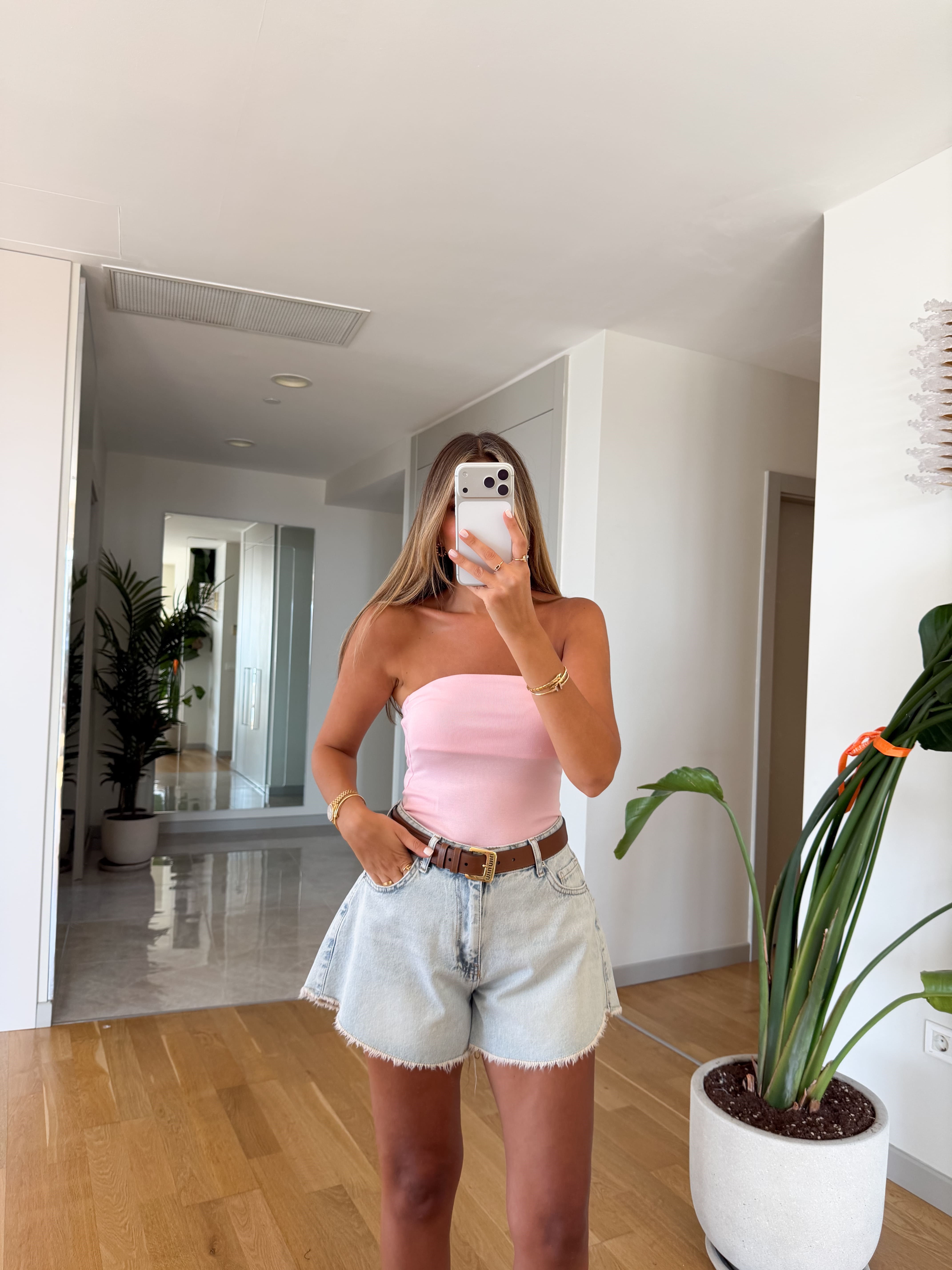 Strapless Top