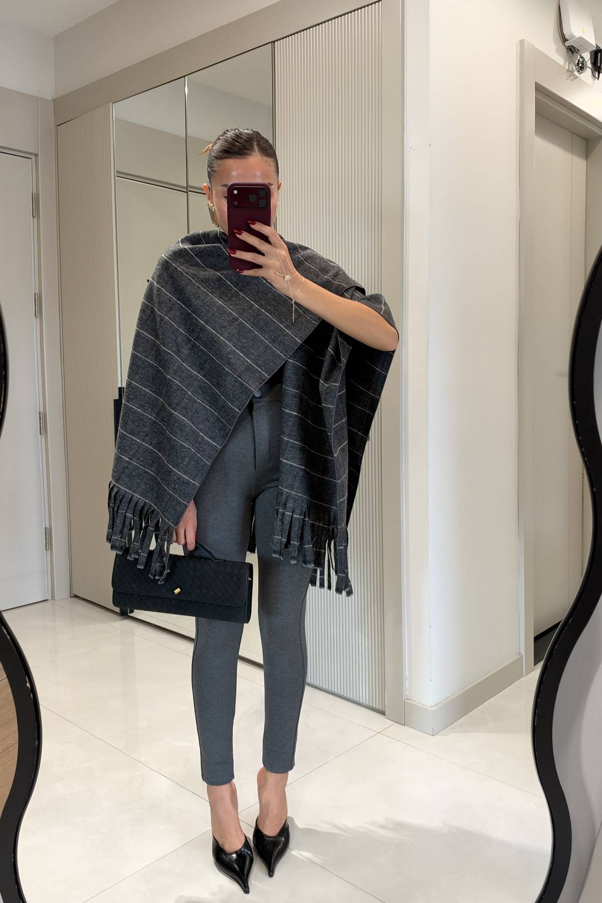 Shelter Charcoal Binici Trousers — photograph 4