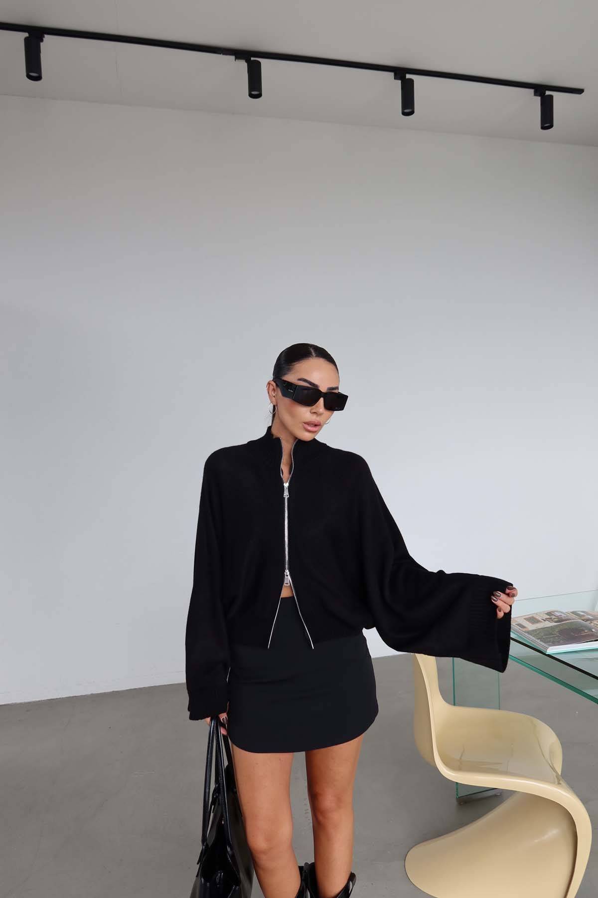 Oversized Wide Sleeve Cardigan