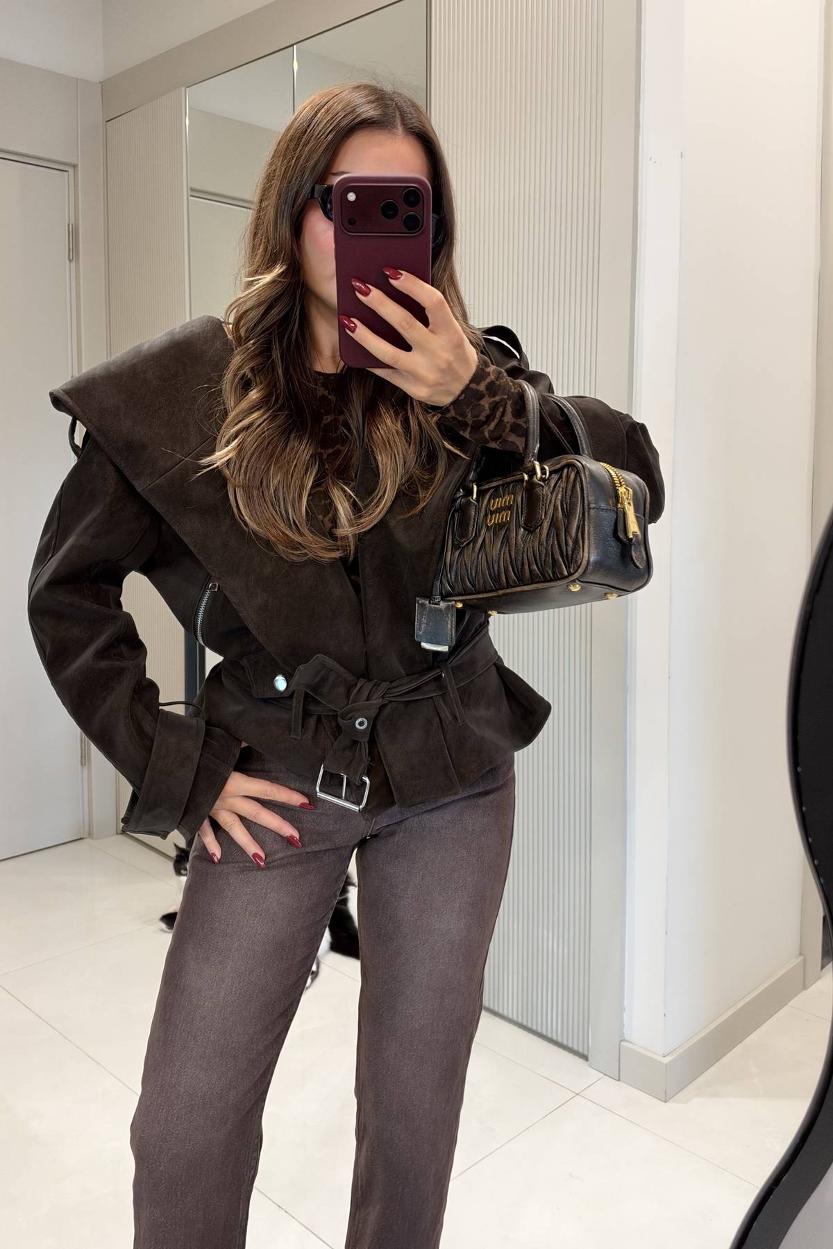 Barcelona Hooded Belt And Zip Detail Jacket — photograph 2