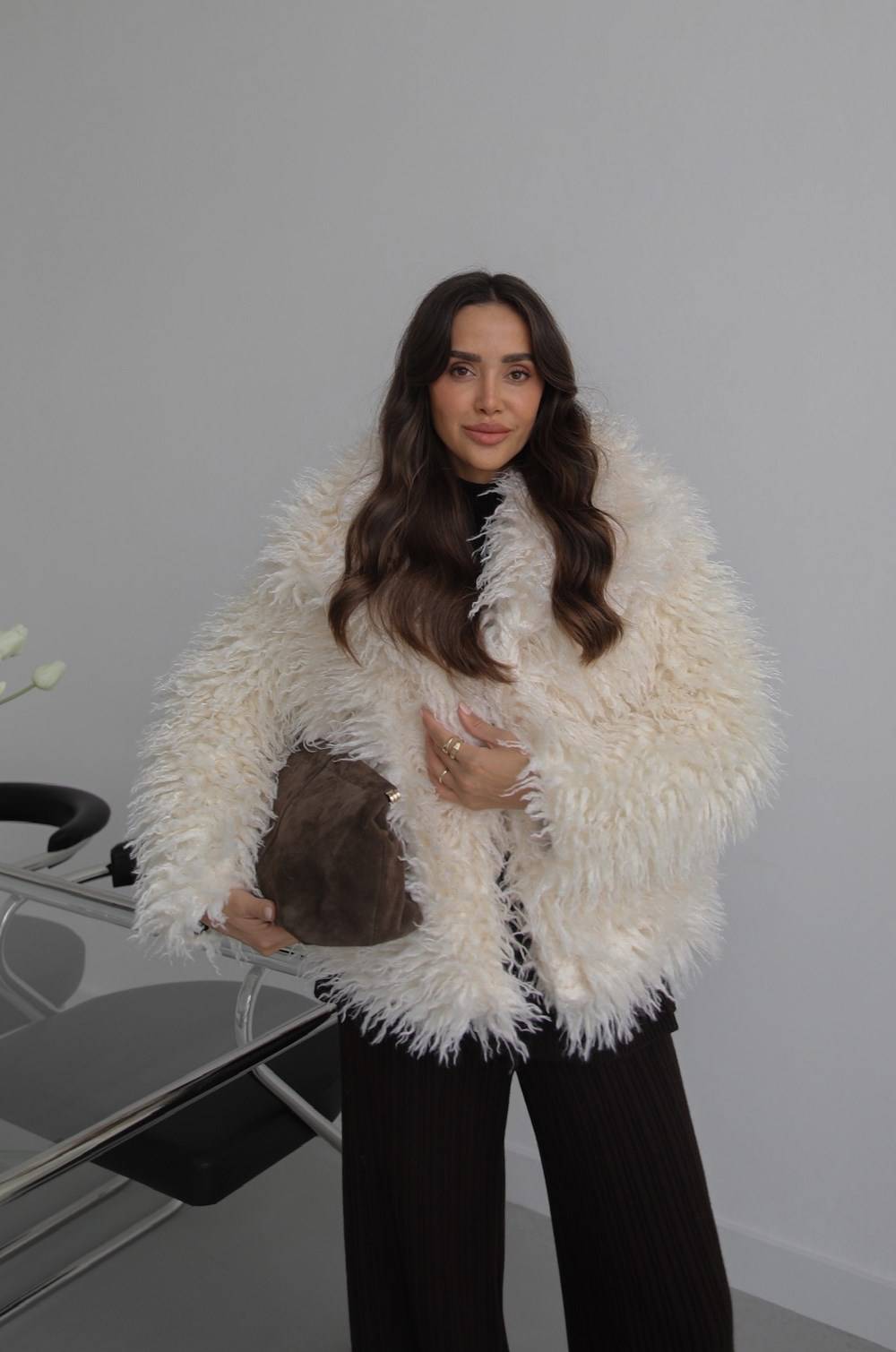 Powell Faux Fur Jacket — photograph 1