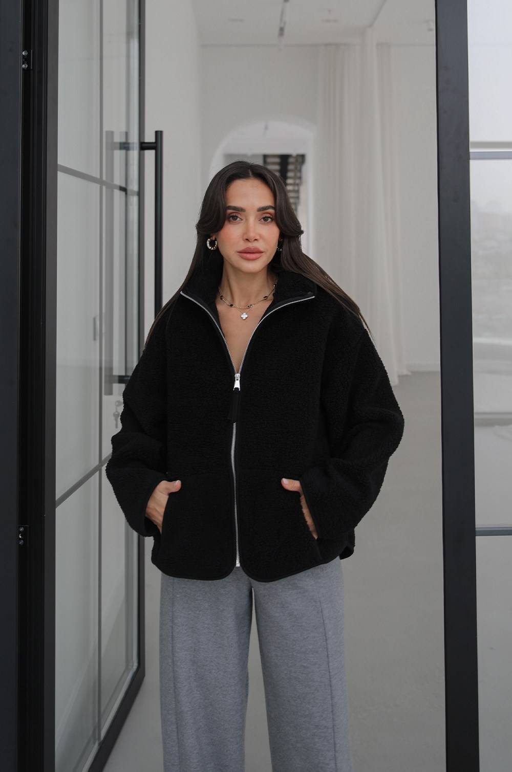 Zip Fleece Jacket — photograph 3