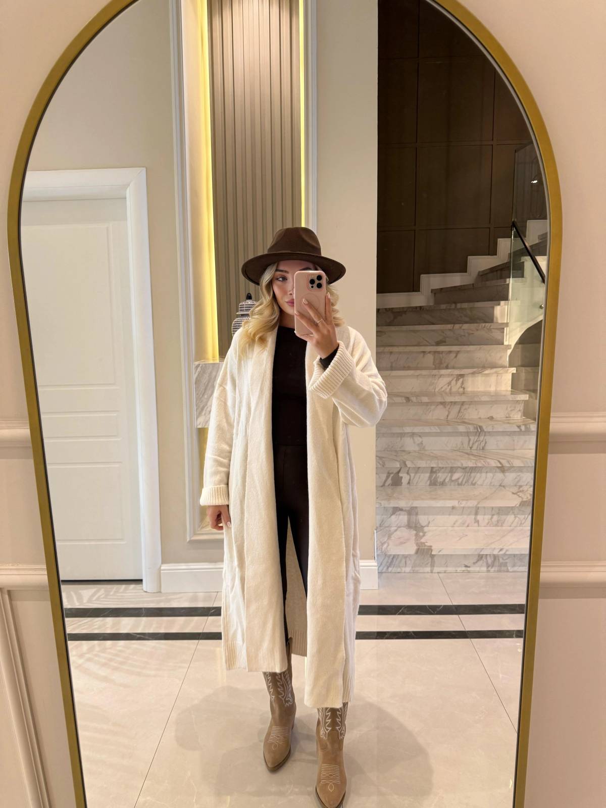 Long Wool Cardigan