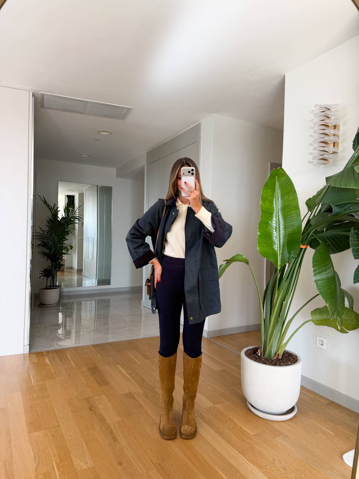 High Waist Legging Trousers — photograph 1