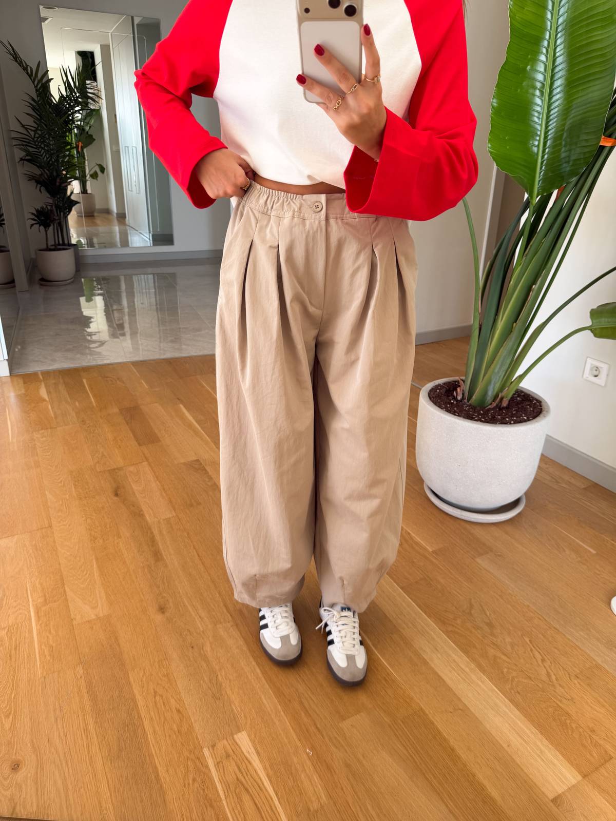 Kali Balloon Cut Trousers — photograph 2
