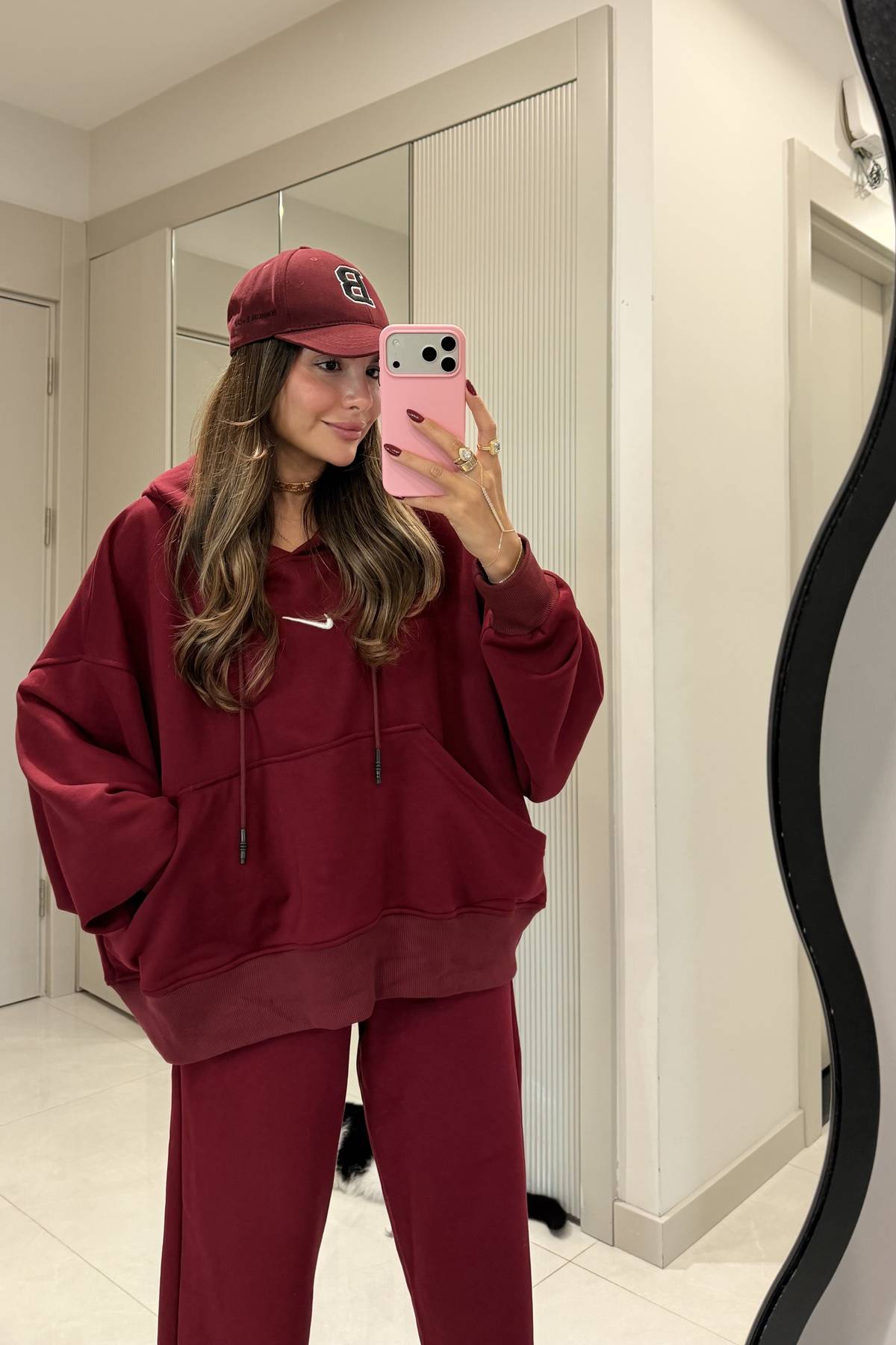 Neuro Oversized Hooded Tracksuit Set — photograph 2