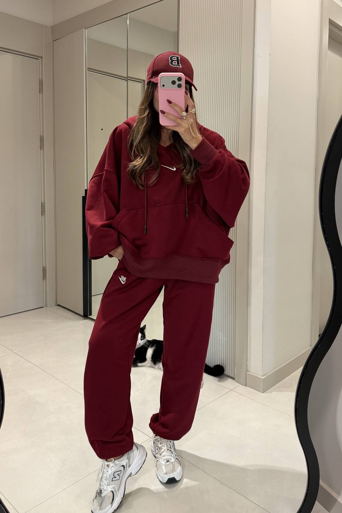 Neuro Oversized Hooded Tracksuit Set — photograph 3