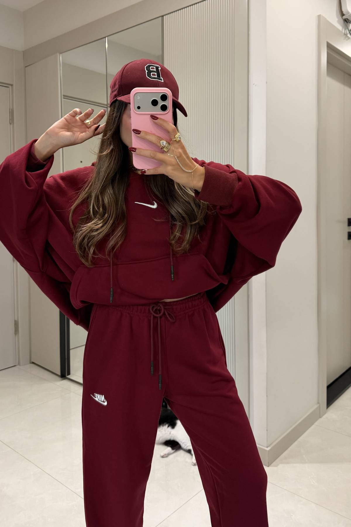 Neuro Oversized Hooded Tracksuit Set — photograph 5