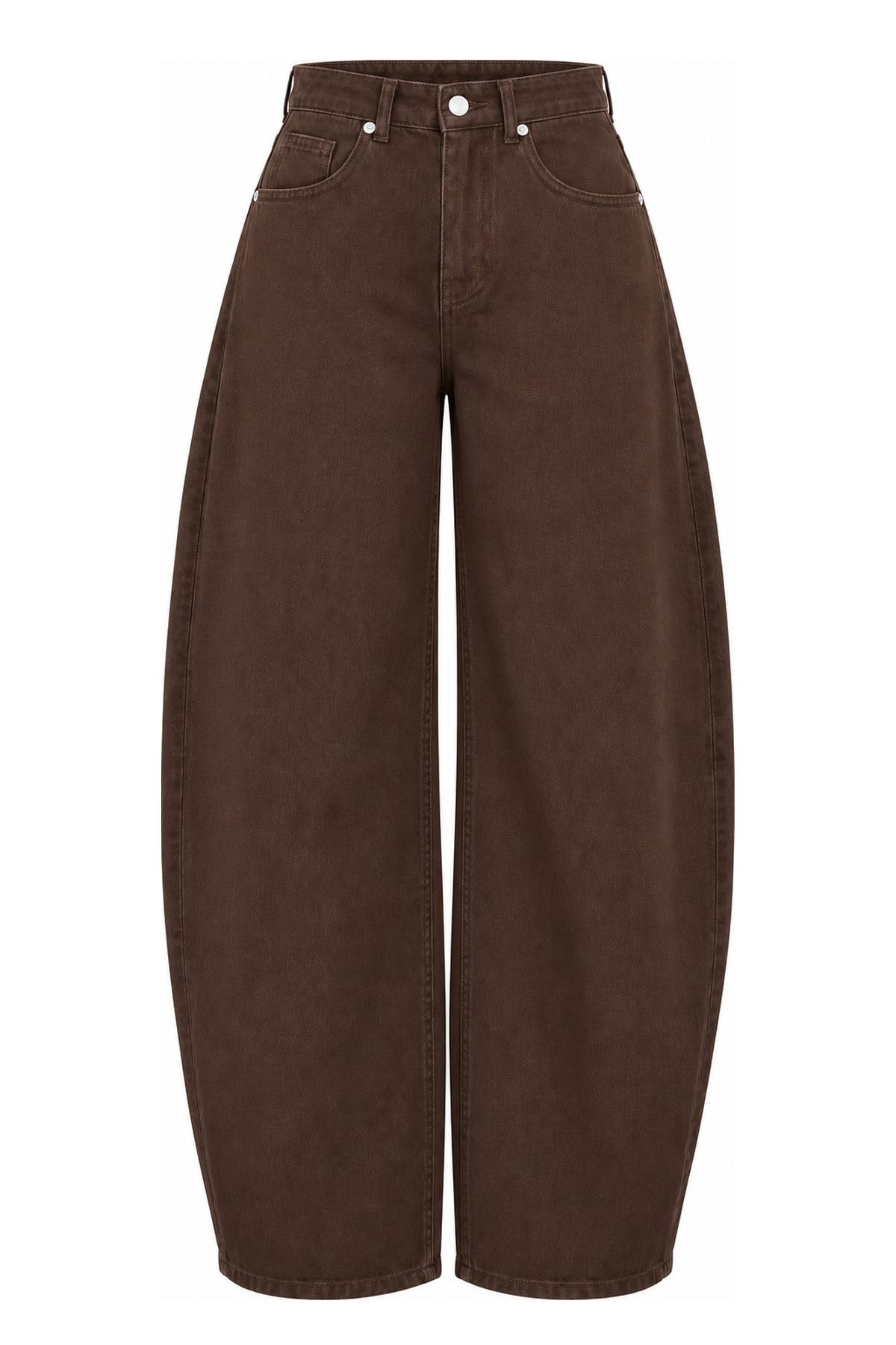 Balon Cut Basic Trousers — photograph 2