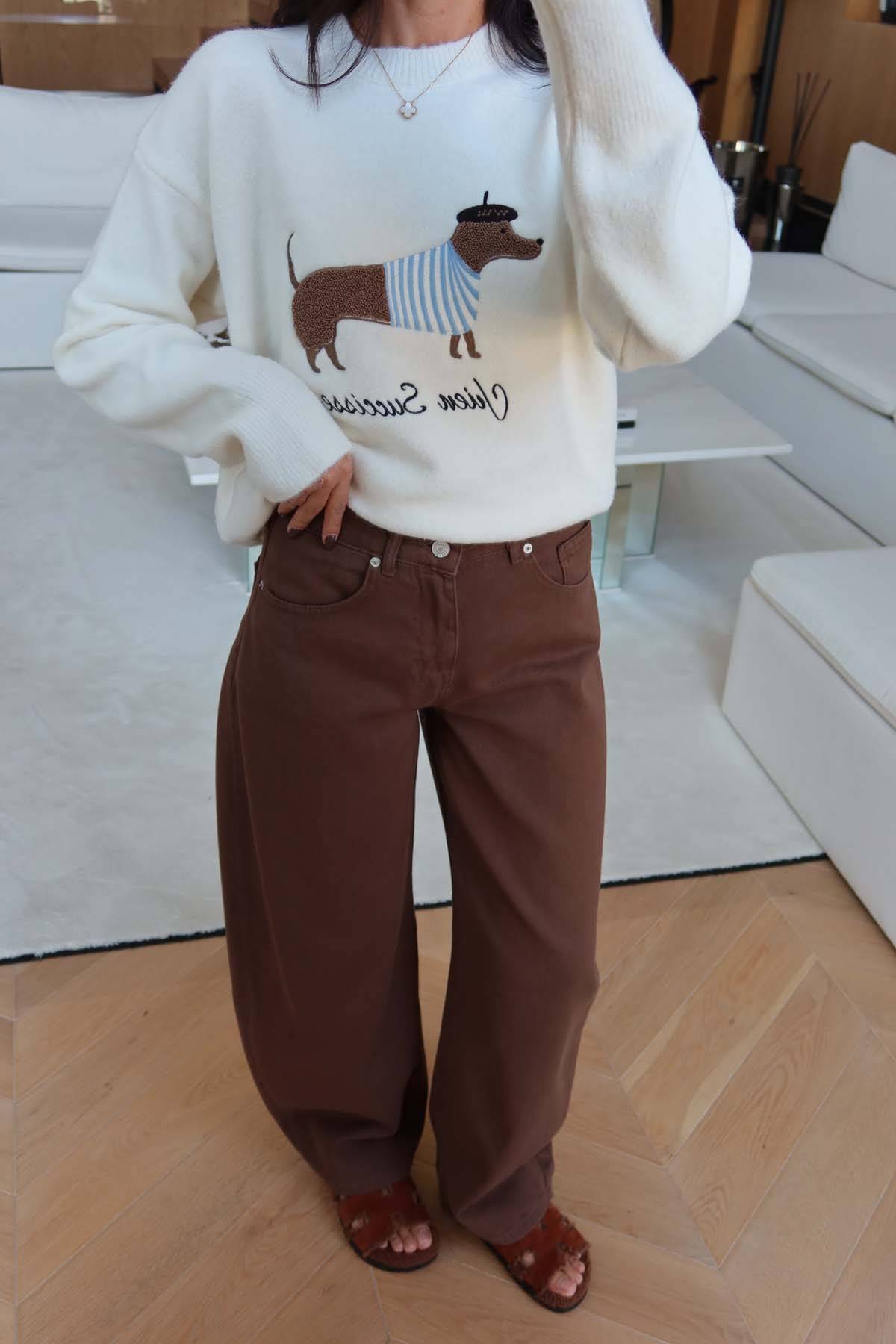 Balon Cut Basic Trousers — photograph 4