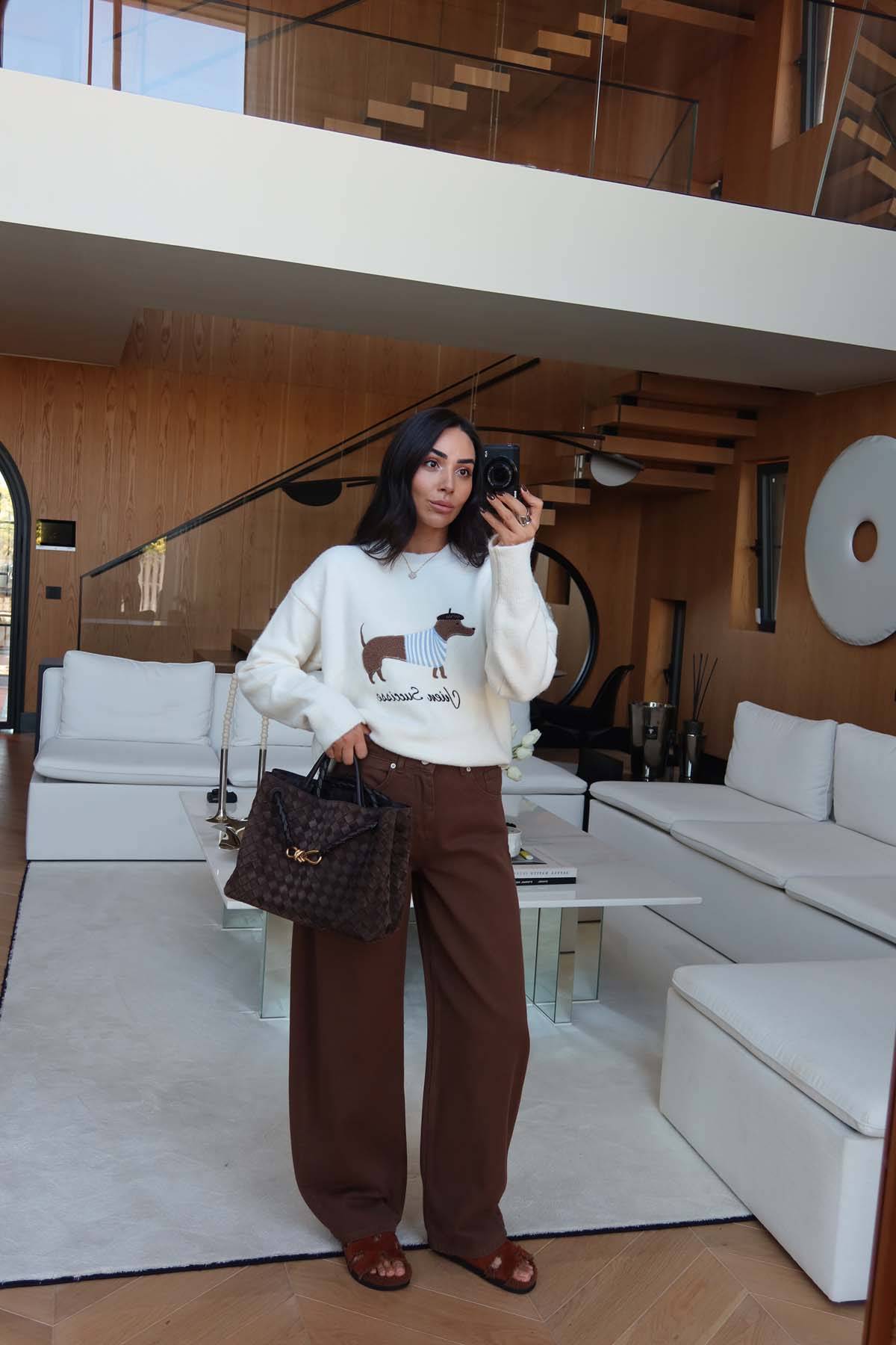 Balloon Cut Basic Trousers