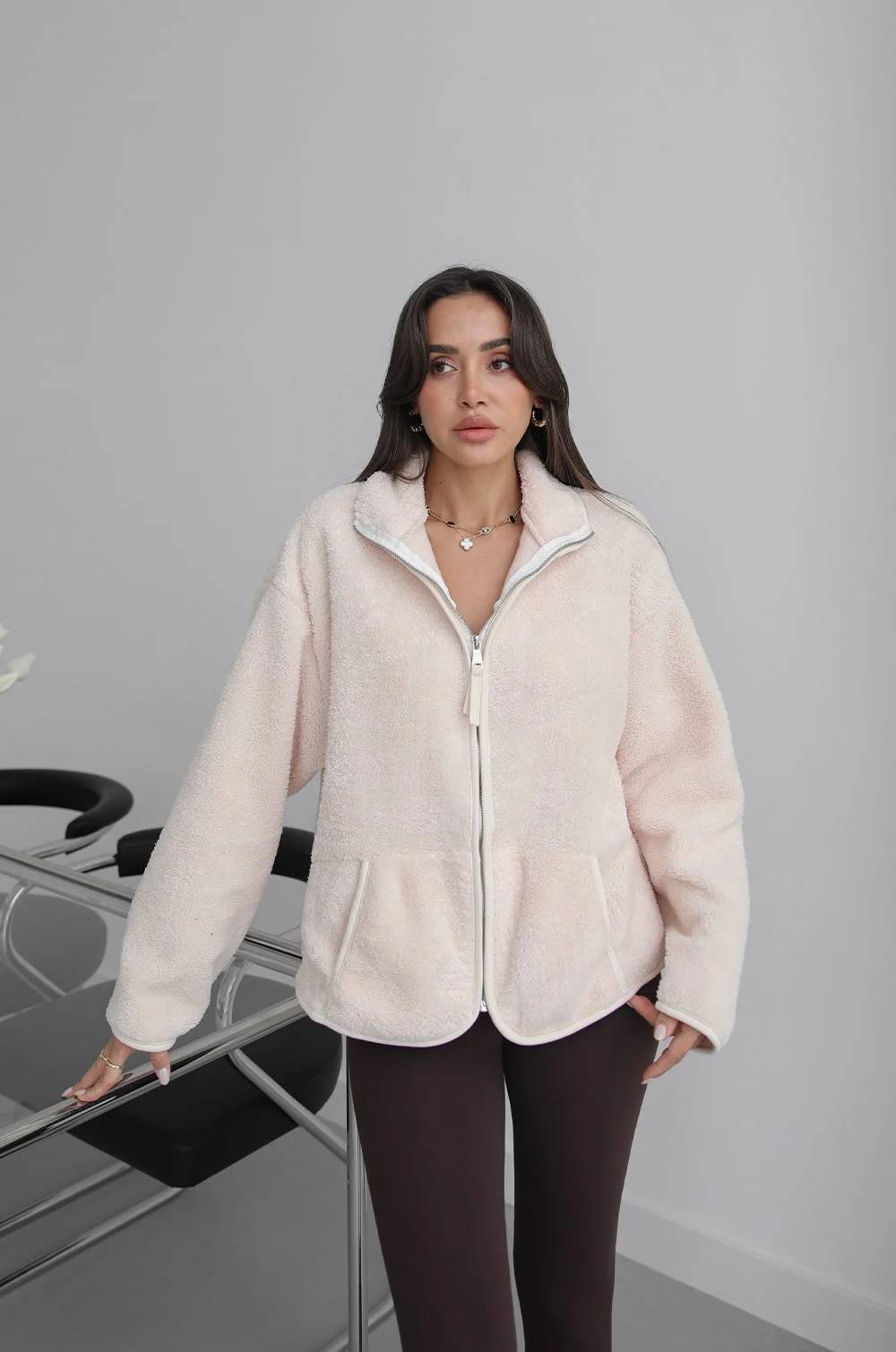 Zip Fleece Jacket — photograph 3