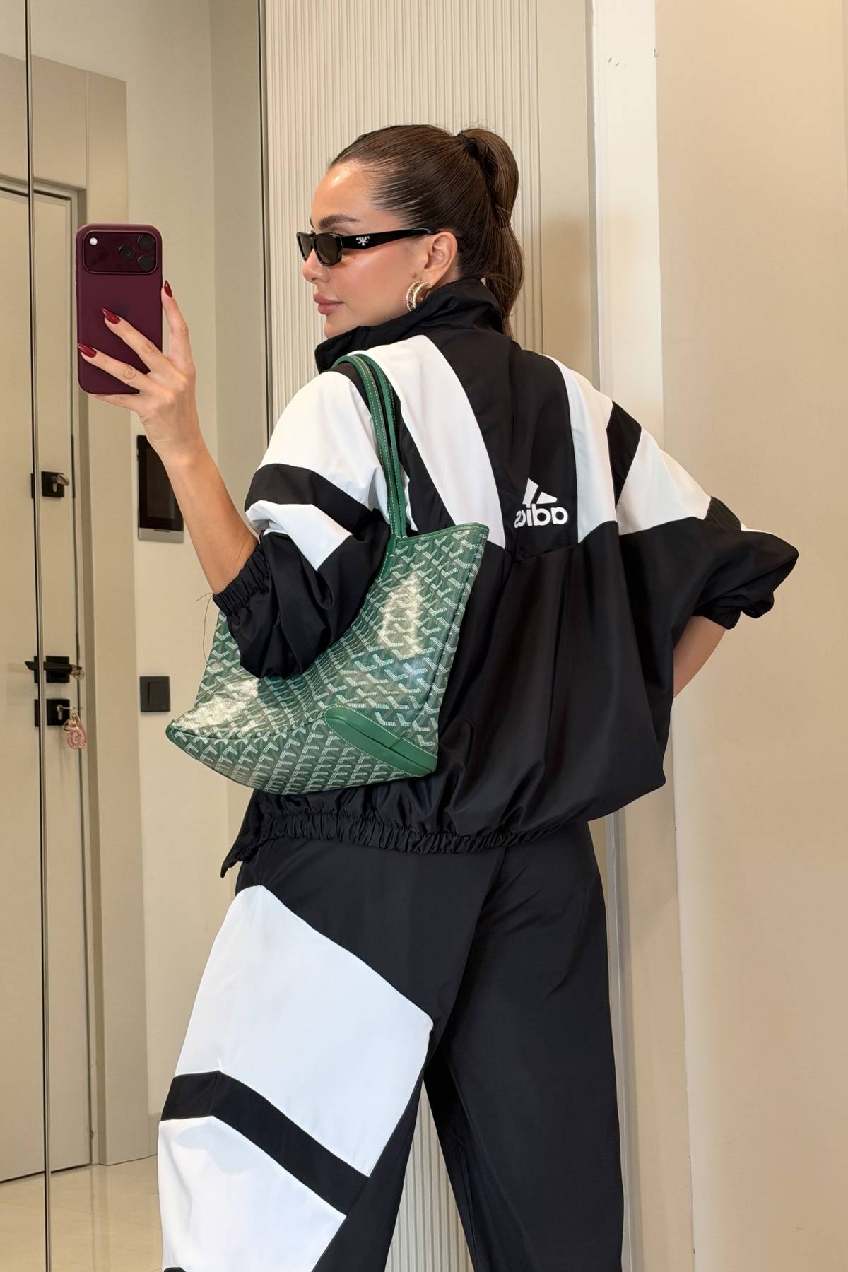 Vives Contrast Trim Parachute Set — photograph 2