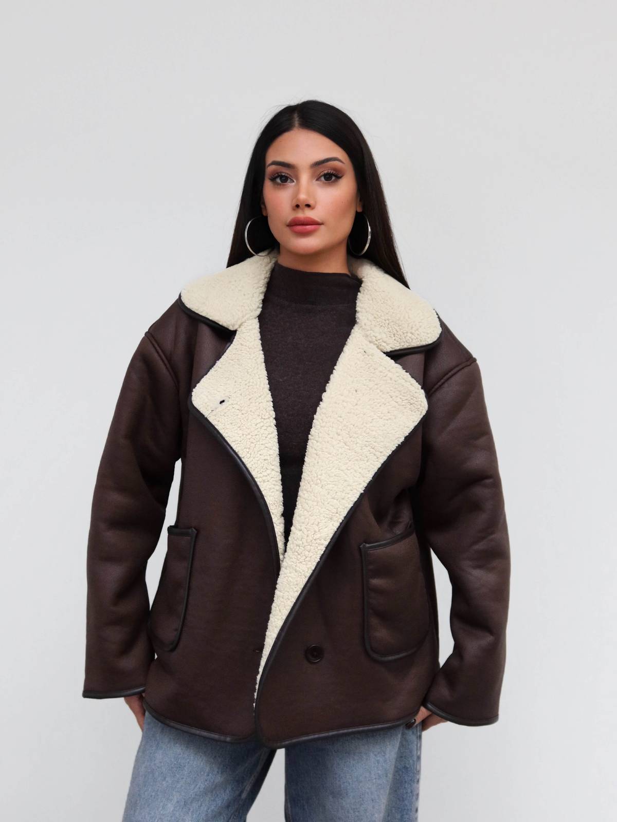 Patch Pocket Suede Jacket — photograph 2