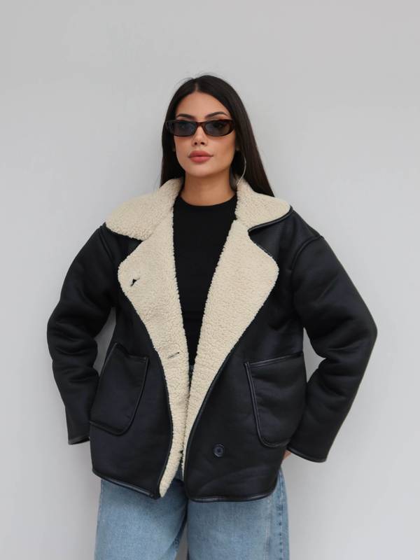 Patch Pocket Suede Jacket