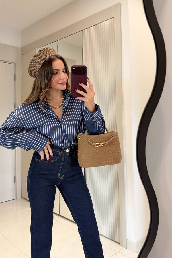 Giaven Striped Oversized Shirt