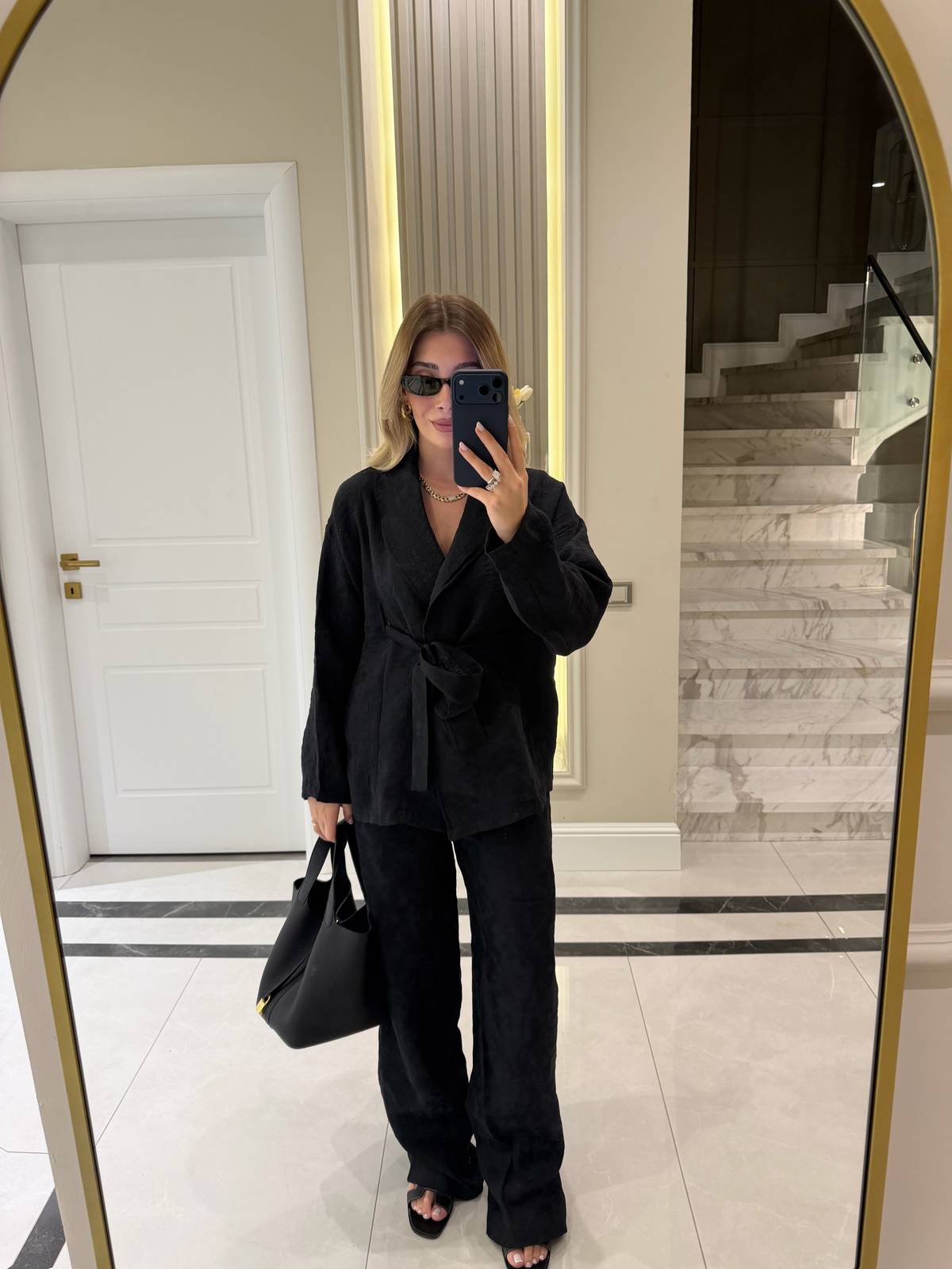 Neck Kimono Set