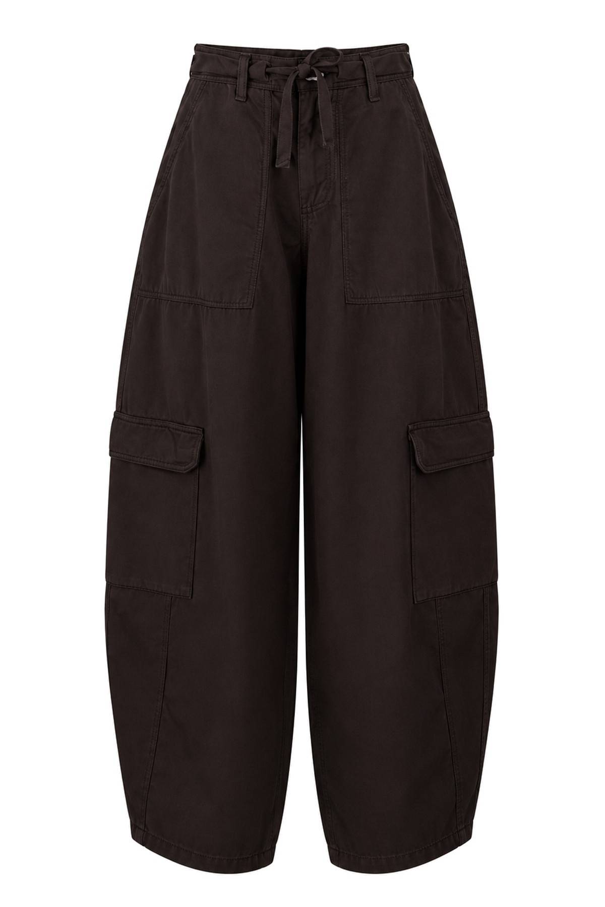Cargo Pocket Belden Lace-Up Trousers — photograph 2