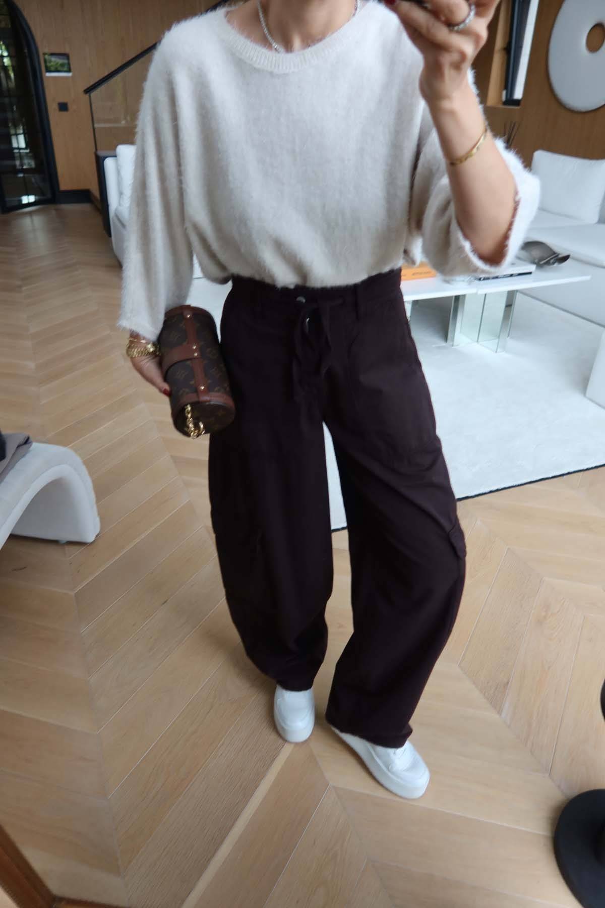 Cargo Pocket Belden Lace-Up Trousers — photograph 3