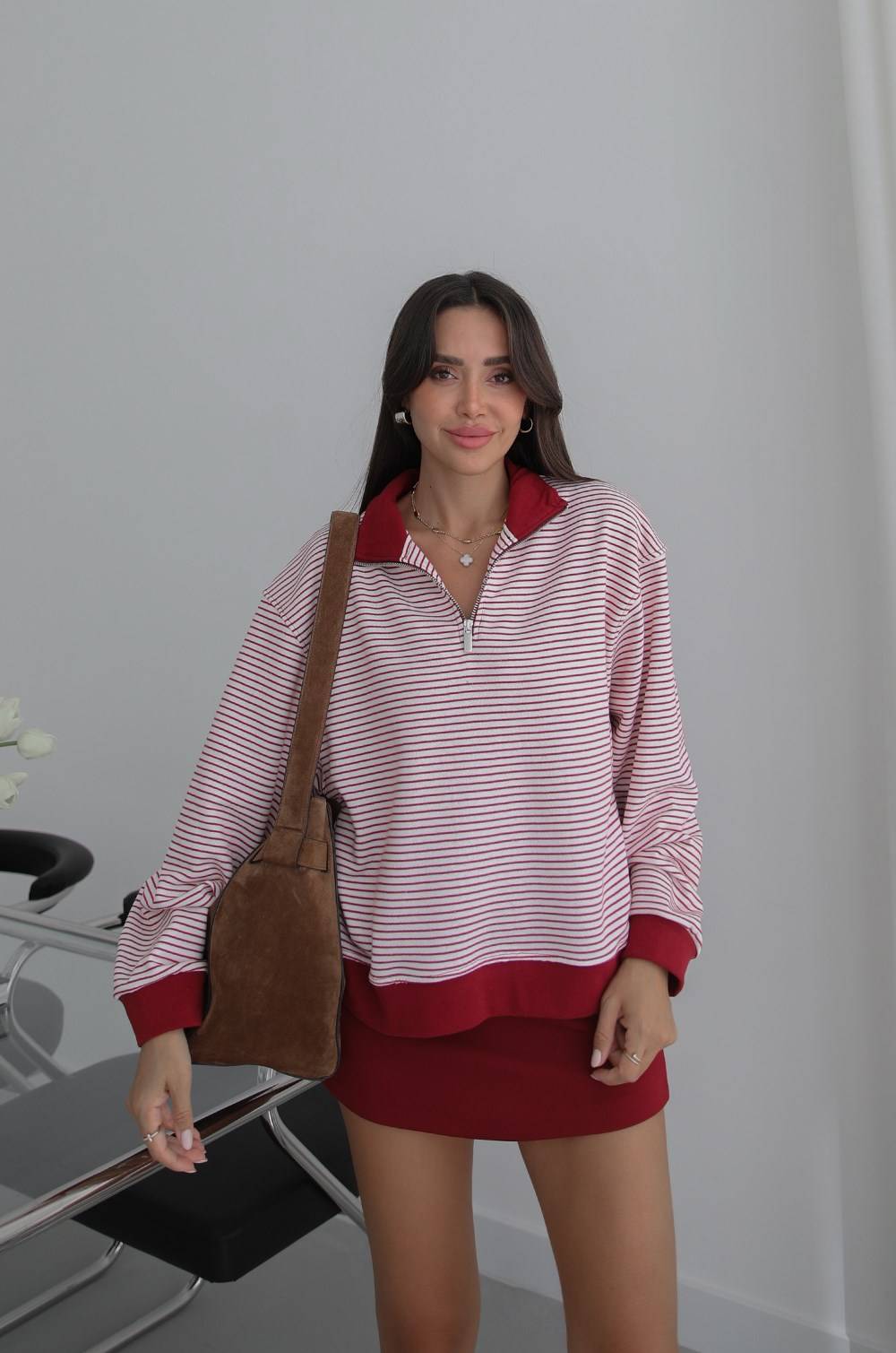 Bergaris Striped Sweatshirt