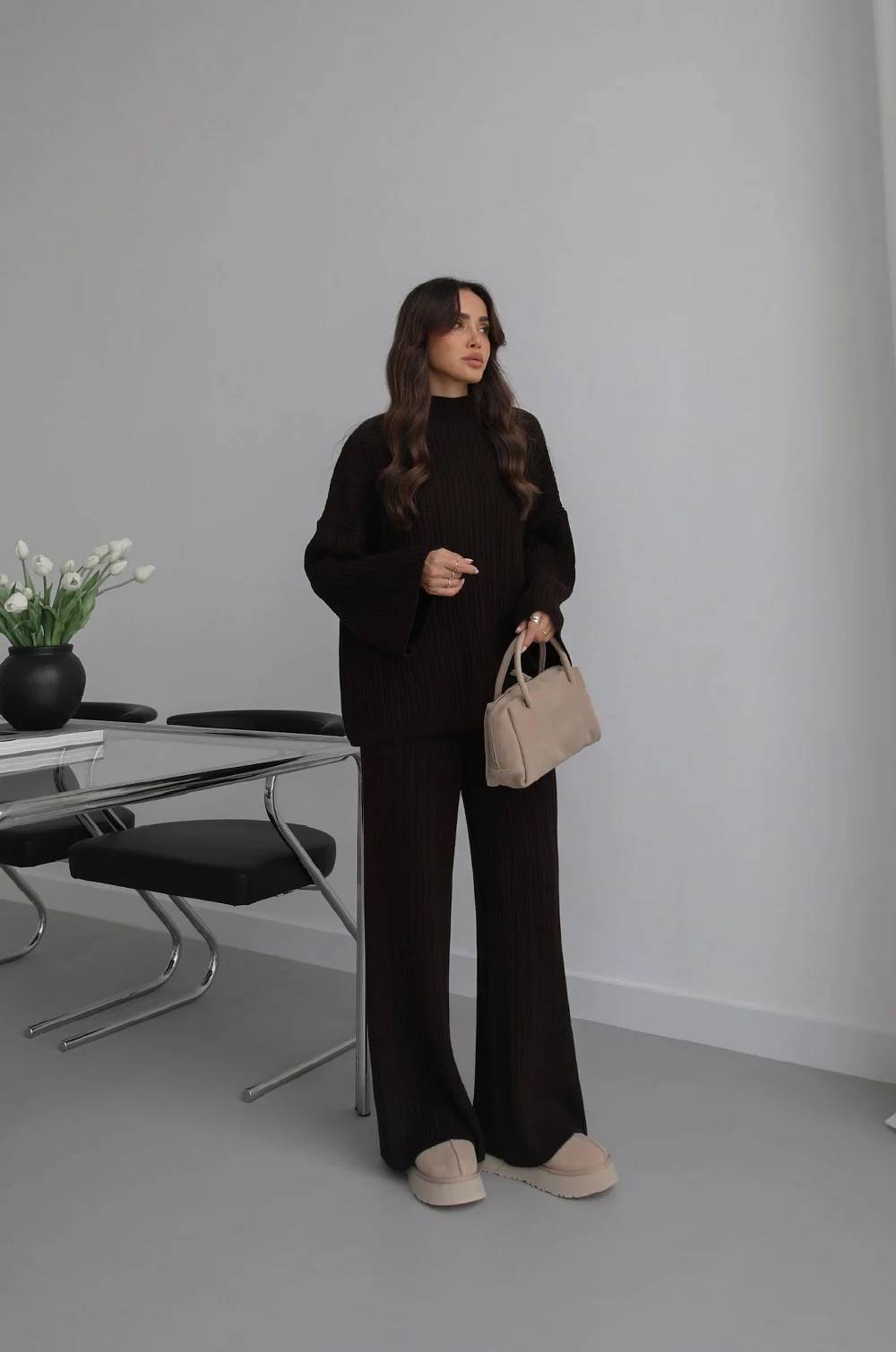 Sussman Knit Trouser Set — photograph 3