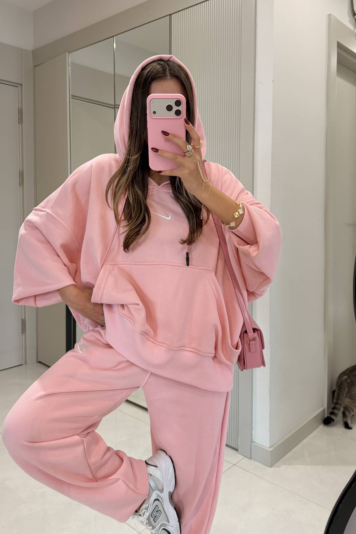 Neuro Oversized Hooded Tracksuit Set — photograph 2
