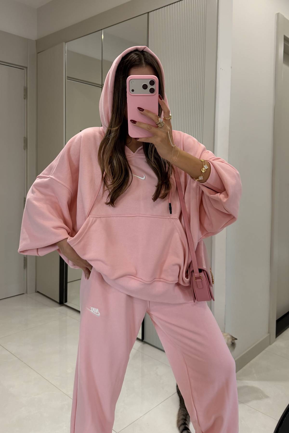 Neuro Oversized Hooded Tracksuit Set — photograph 4