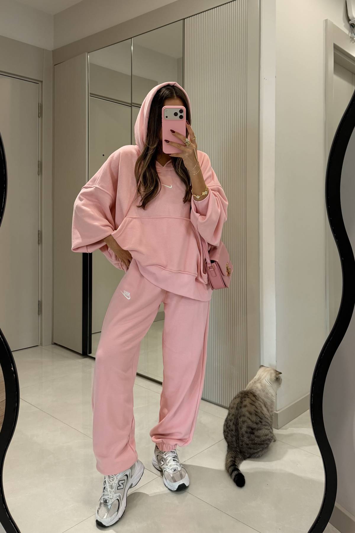 Neuro Oversized Hooded Tracksuit Set — photograph 5