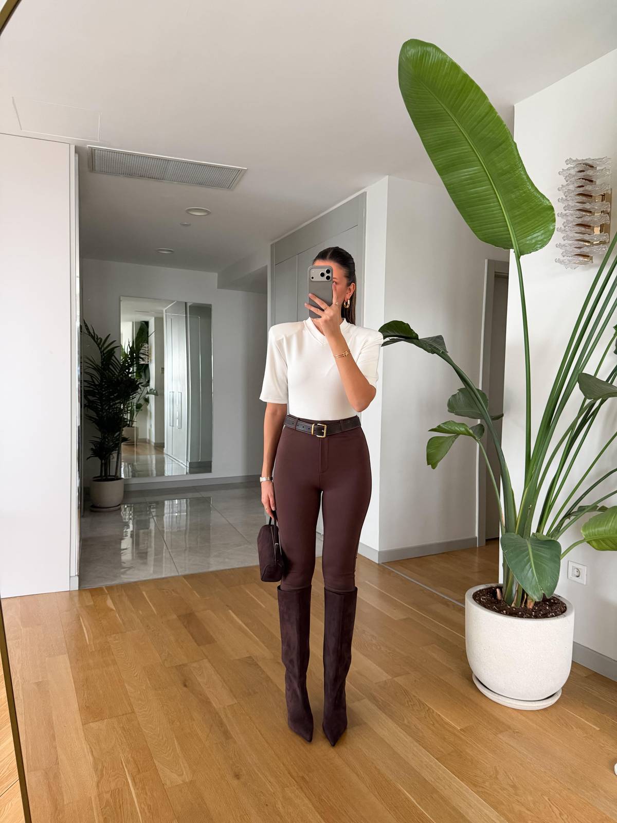 High Waist Legging Trousers — photograph 4
