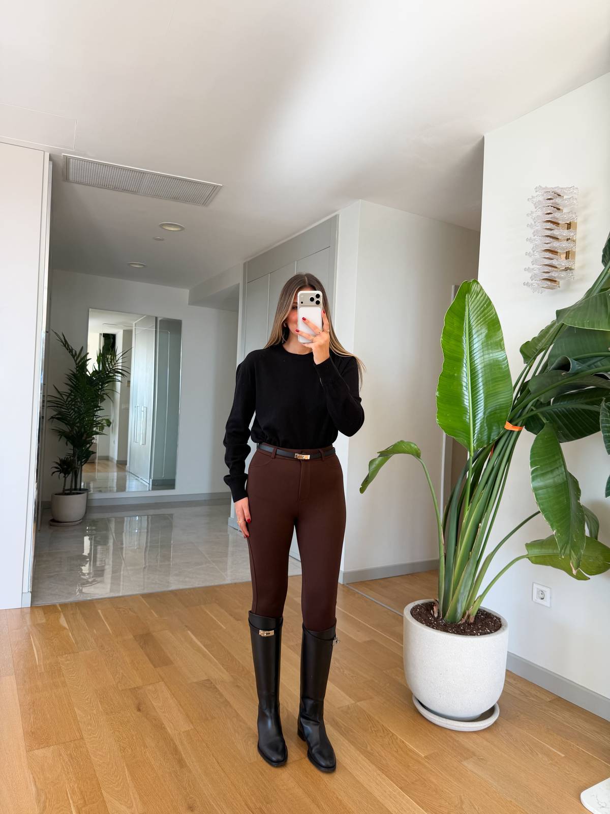 High Waist Legging Trousers — photograph 1