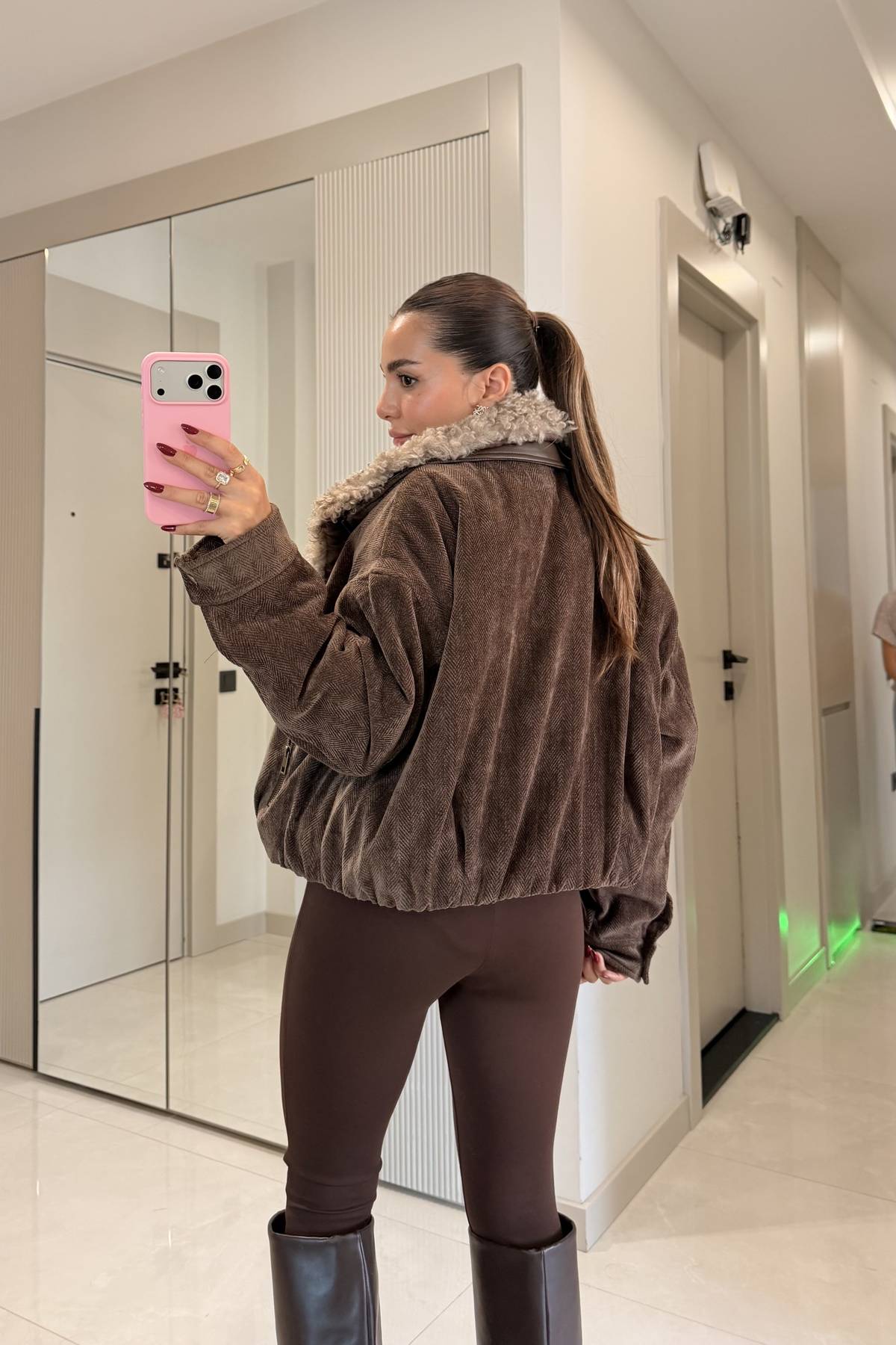 Alaska Premium Fur Lined Coat — photograph 2