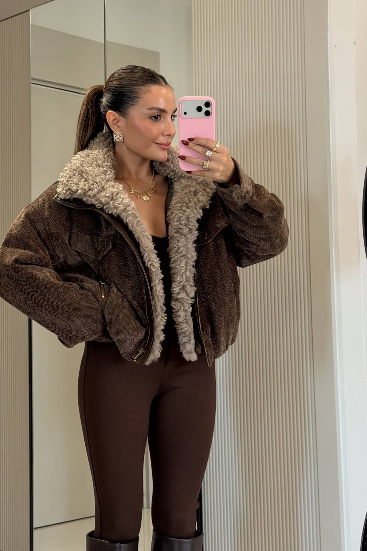 Alaska Premium Fur Lined Coat — photograph 5