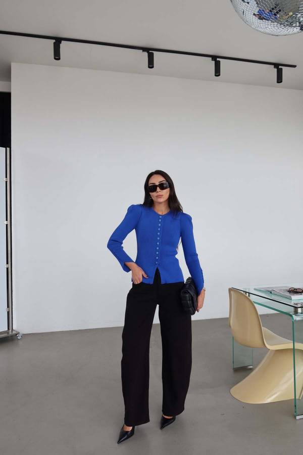 Balloon Cut Basic Trousers