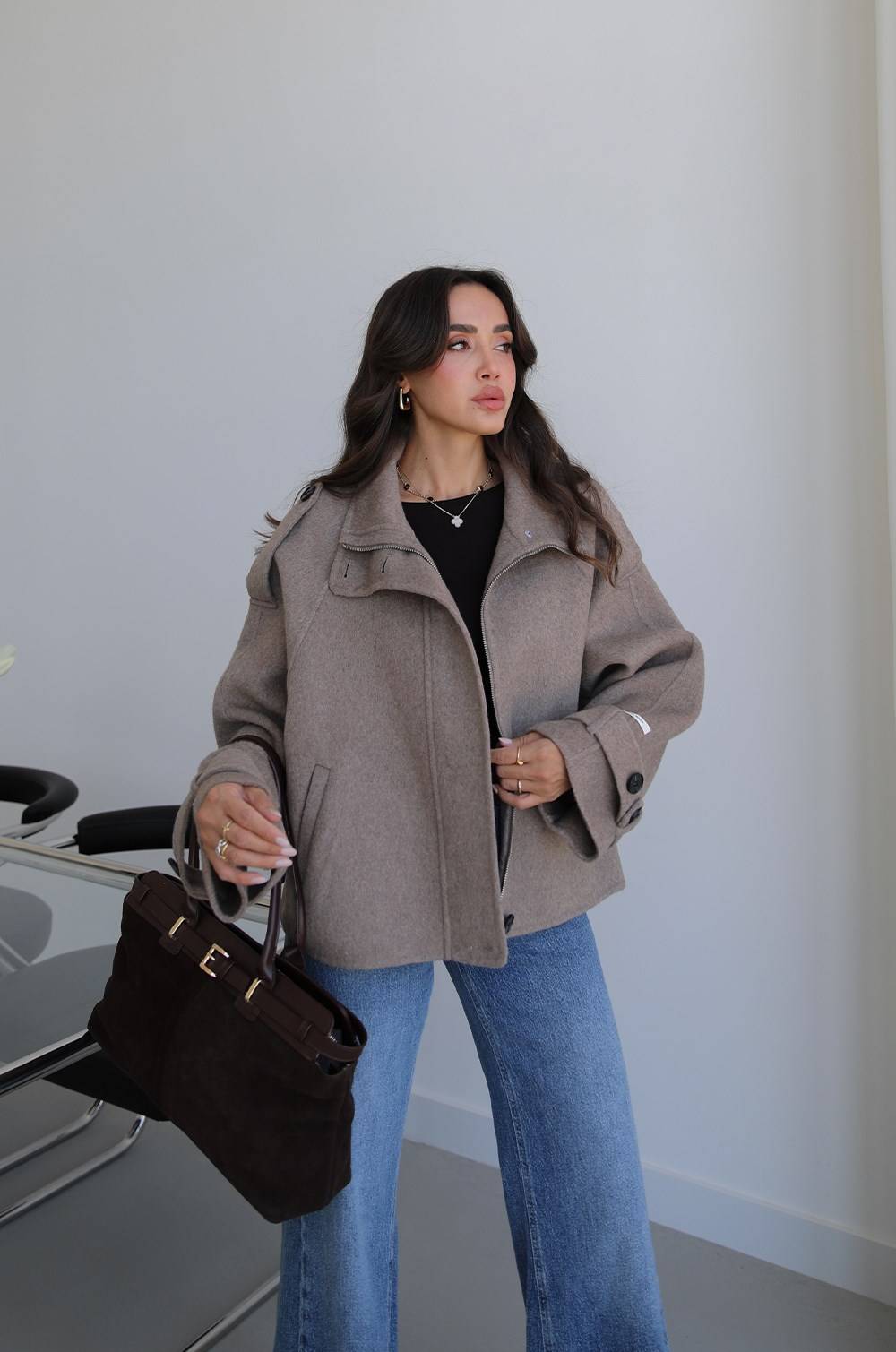 Mink Hand Made Premium Short Coat — photograph 2