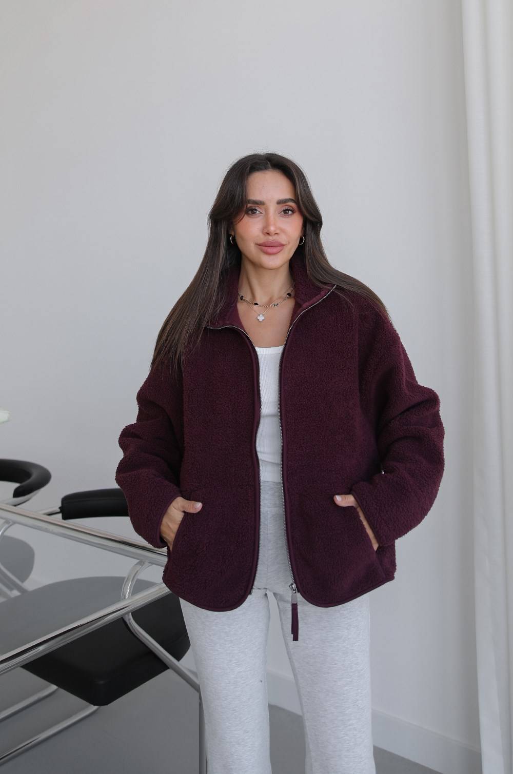 Zip Fleece Jacket