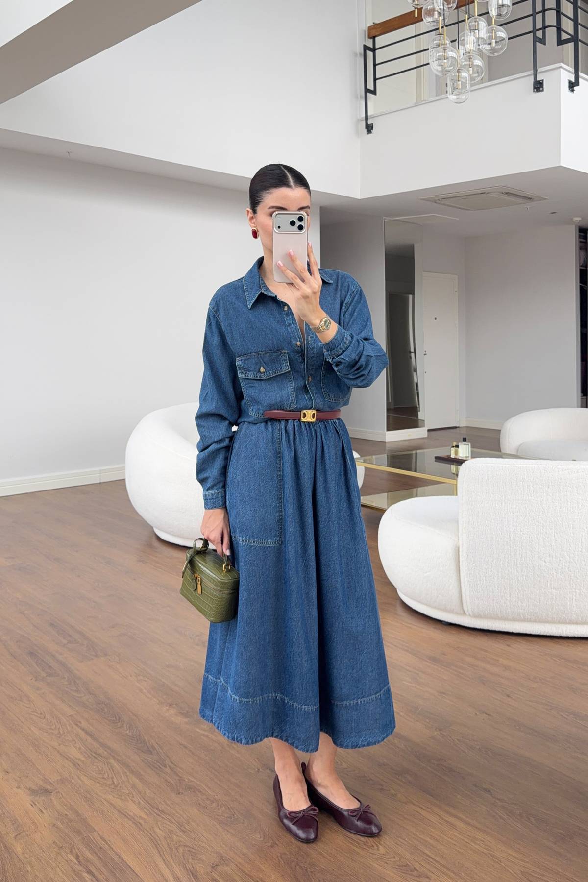 Soft Denim Skirt