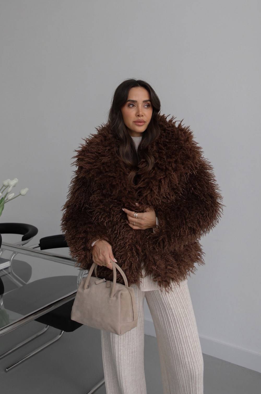 Powell Faux Fur Jacket — photograph 2