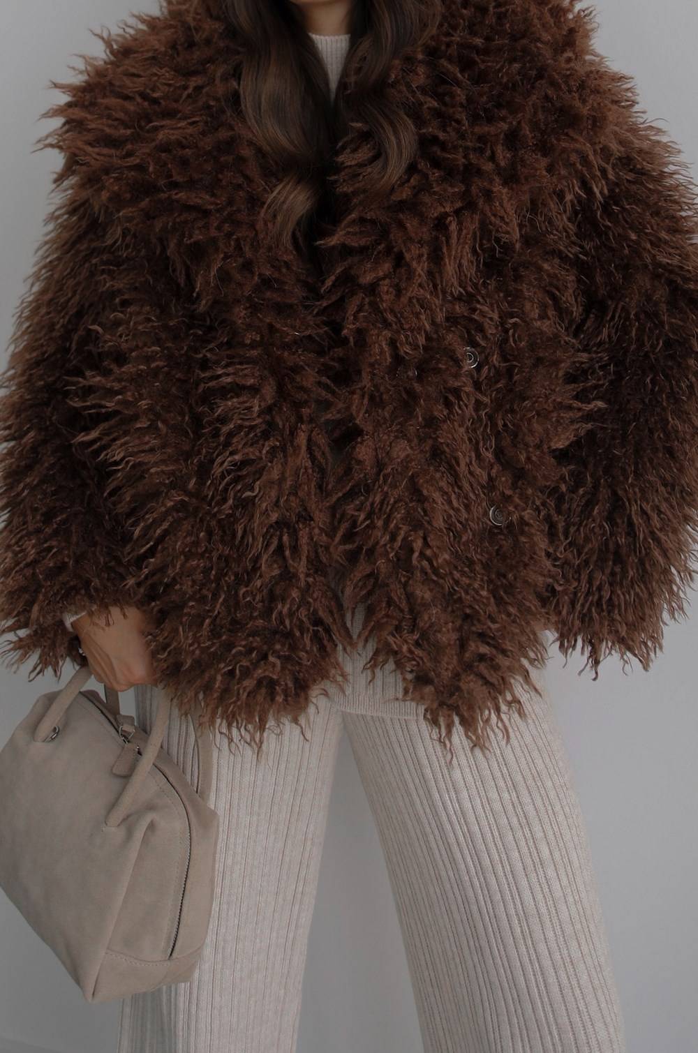 Powell Faux Fur Jacket — photograph 4