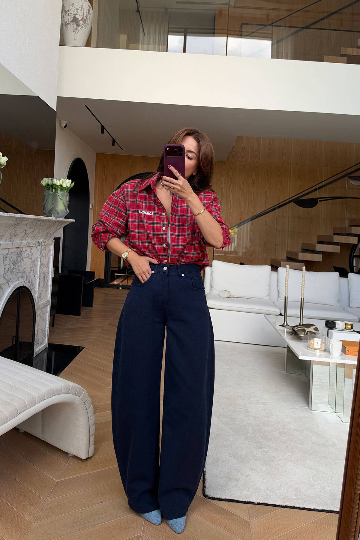 Balloon Cut Basic Trousers — photograph 4
