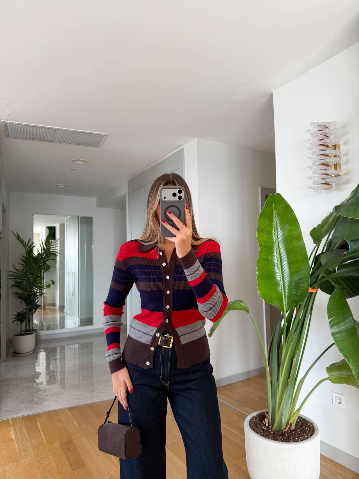 Ribbed Knit Cardigan
