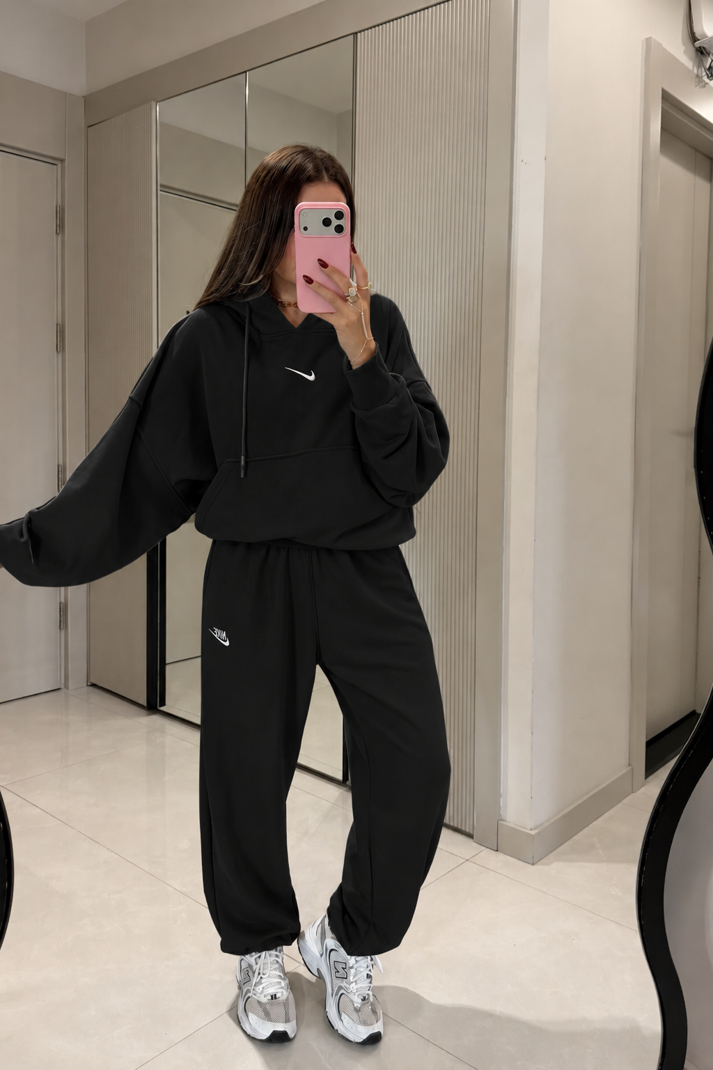 Neuro Oversized Hooded Tracksuit Set — photograph 3