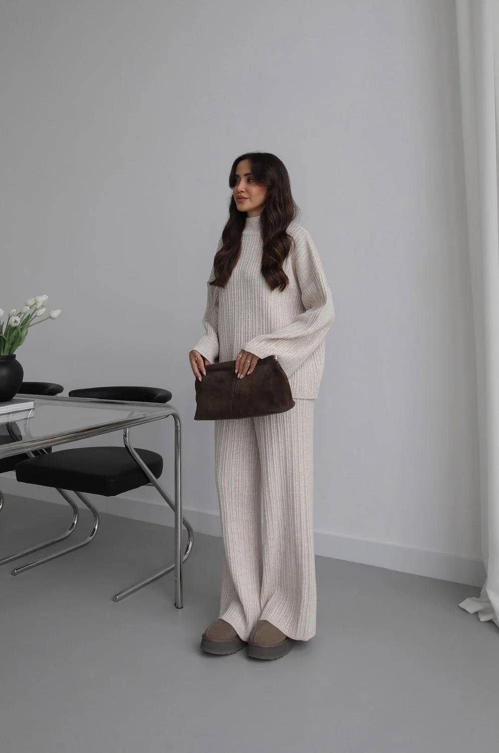Sussman Knit Trouser Set — photograph 3