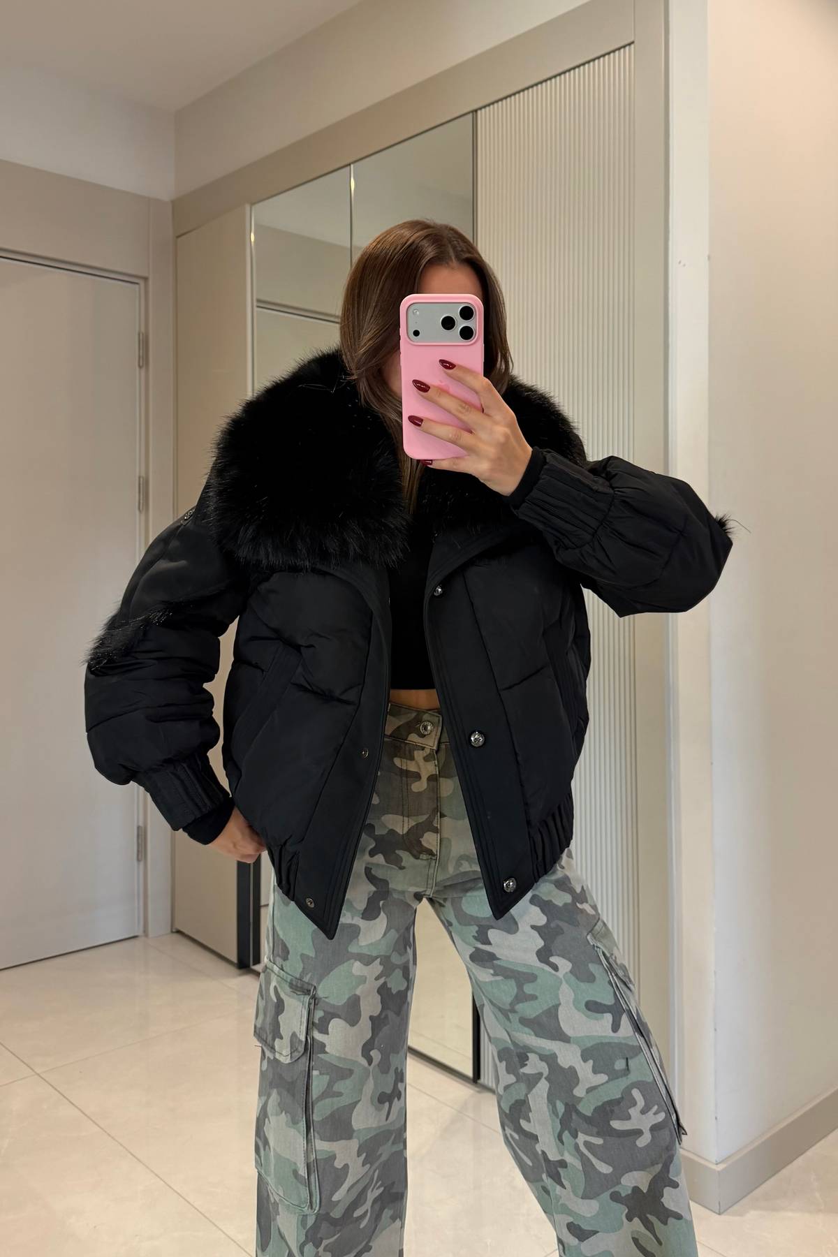 Dyson Black Puffer Ithal Mont — photograph 2