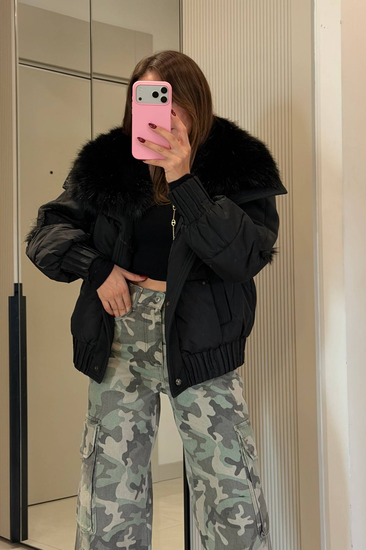 Dyson Black Puffer Ithal Mont — photograph 4