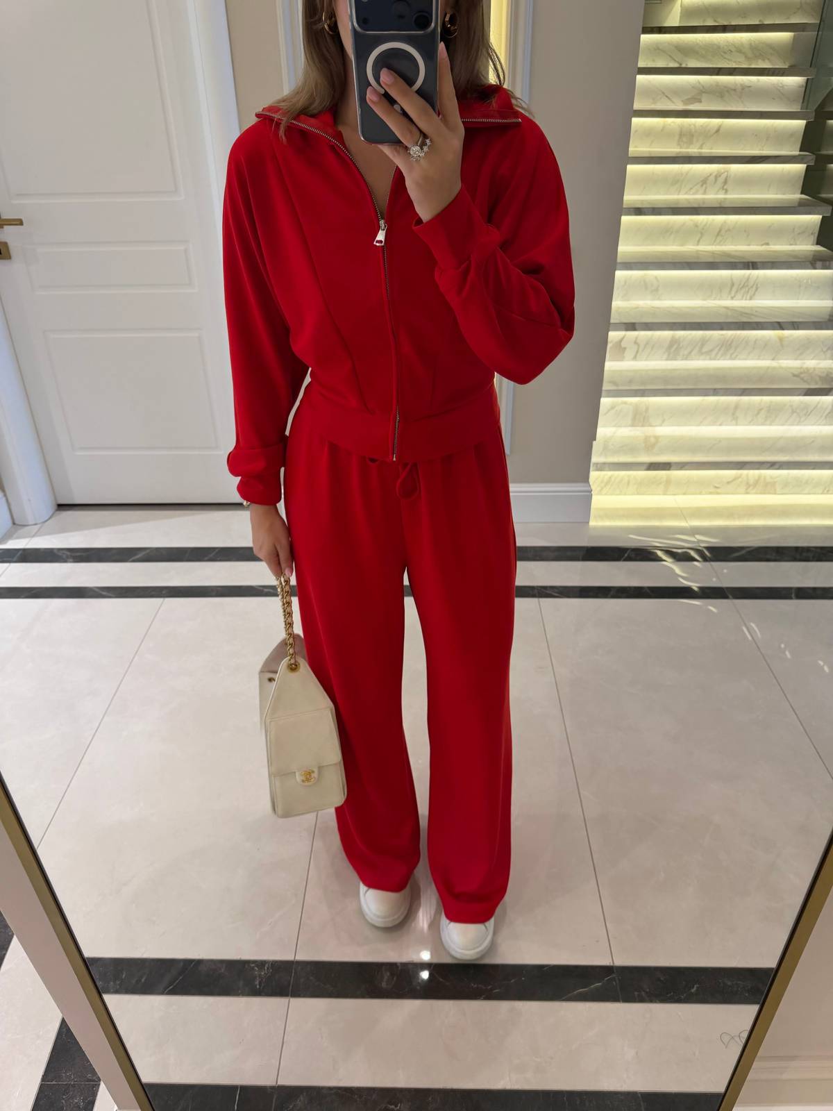 High Neck Zip Set — photograph 3