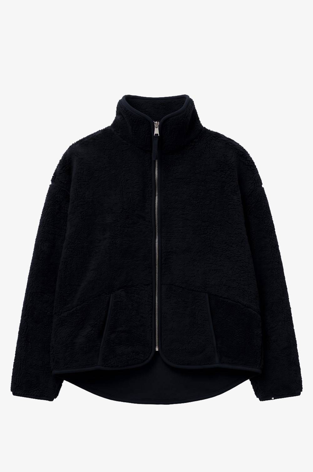 Navy Zip Polar Jacket — photograph 4