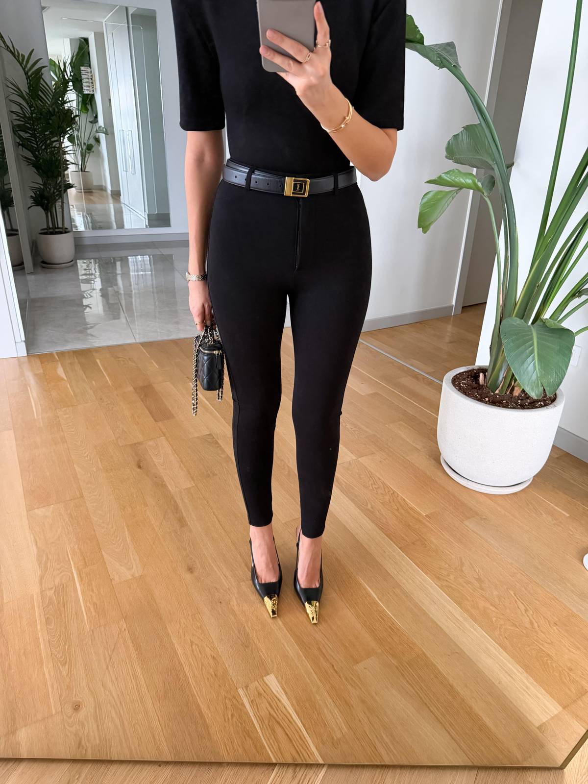 High Waist Legging Trousers — photograph 4