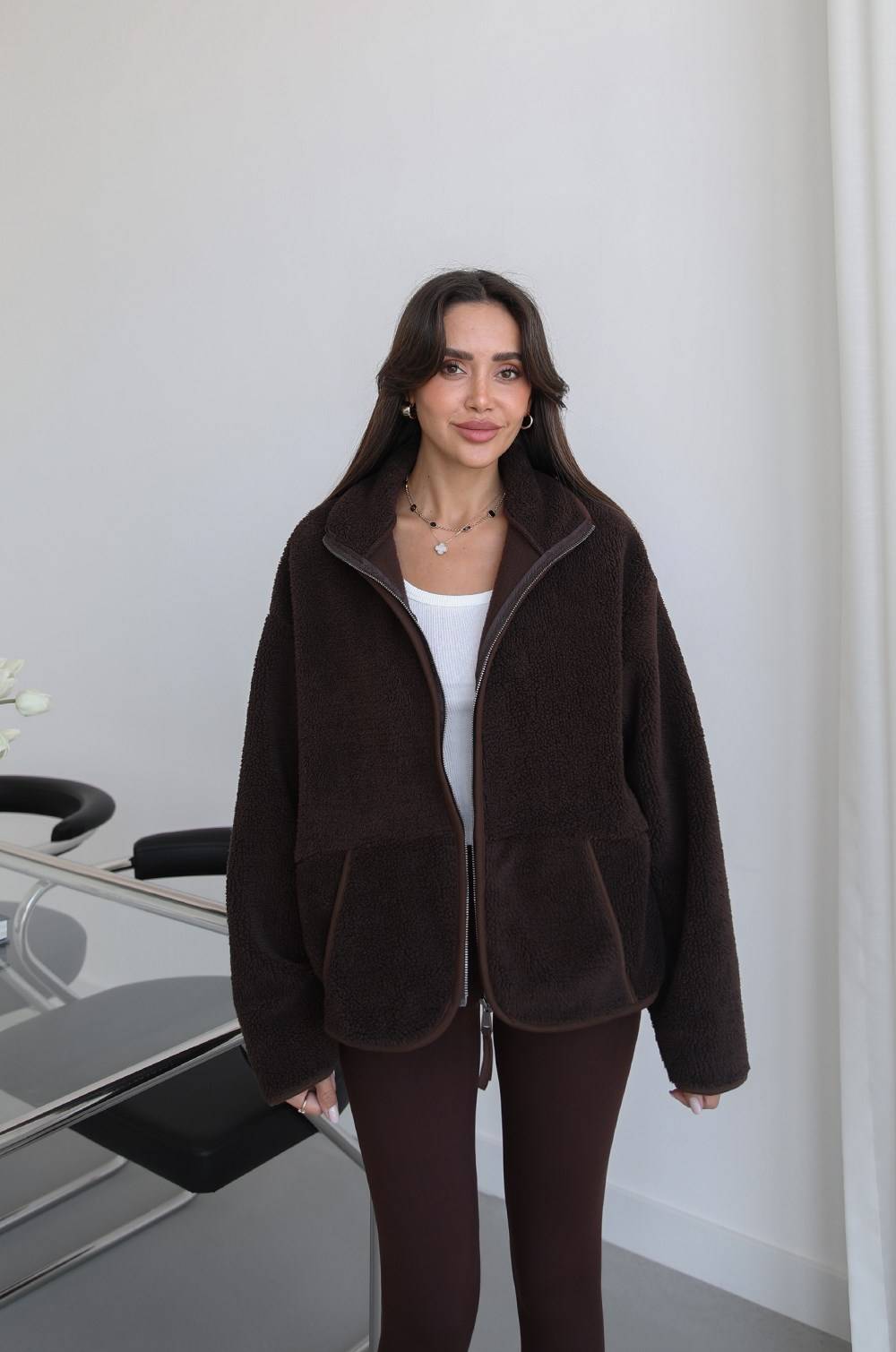 Zip Fleece Jacket