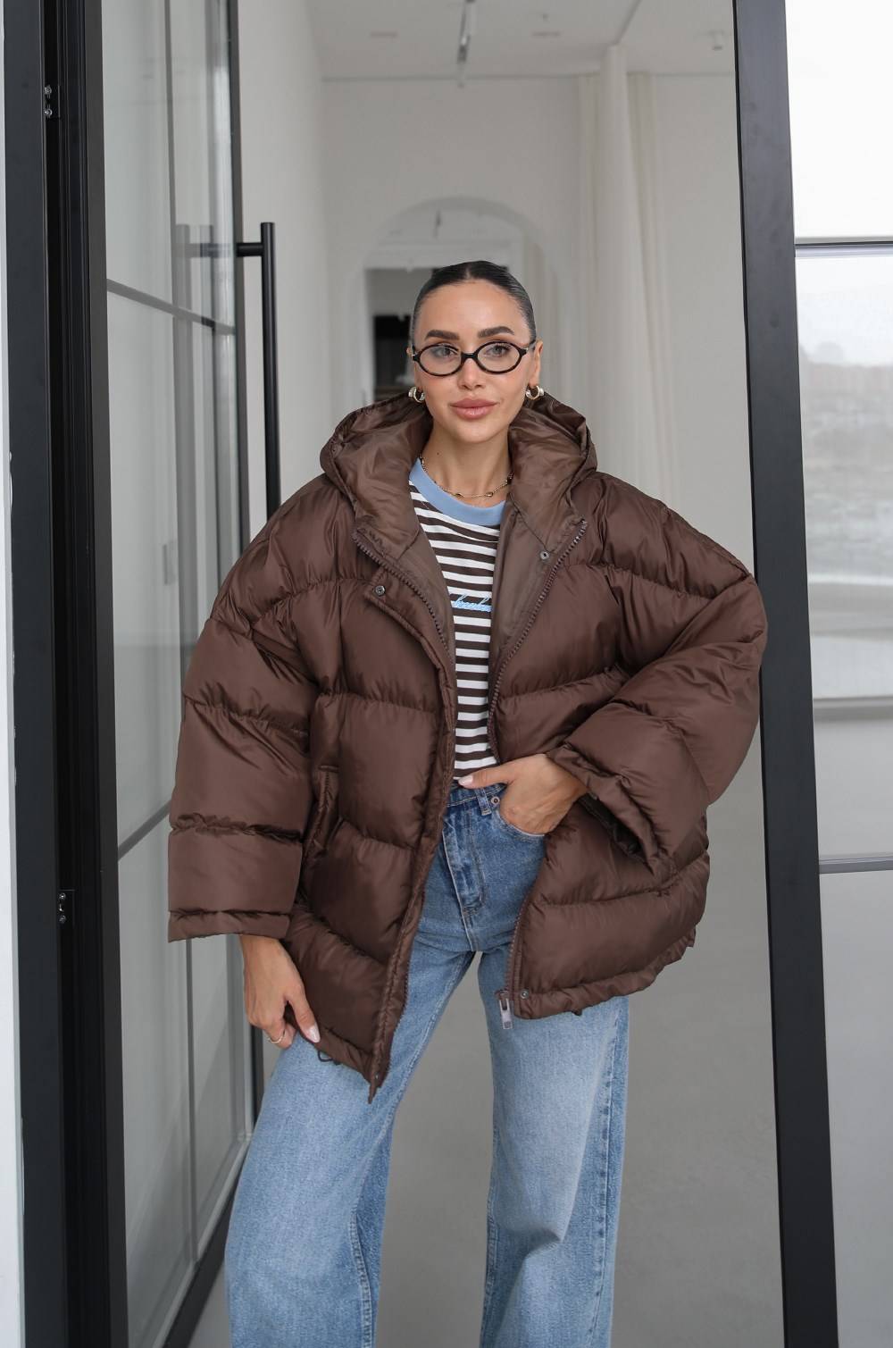 Hooded Puffer Coat